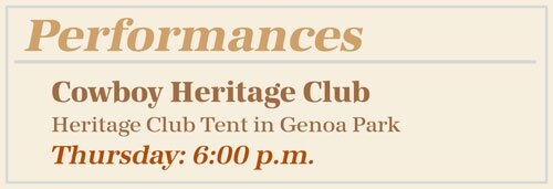 Heritage Club Performance
